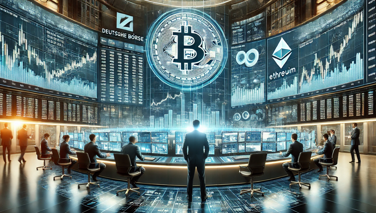 Deutsche Börse Enters the Crypto Market: Bitcoin and Ethereum Trading Begins