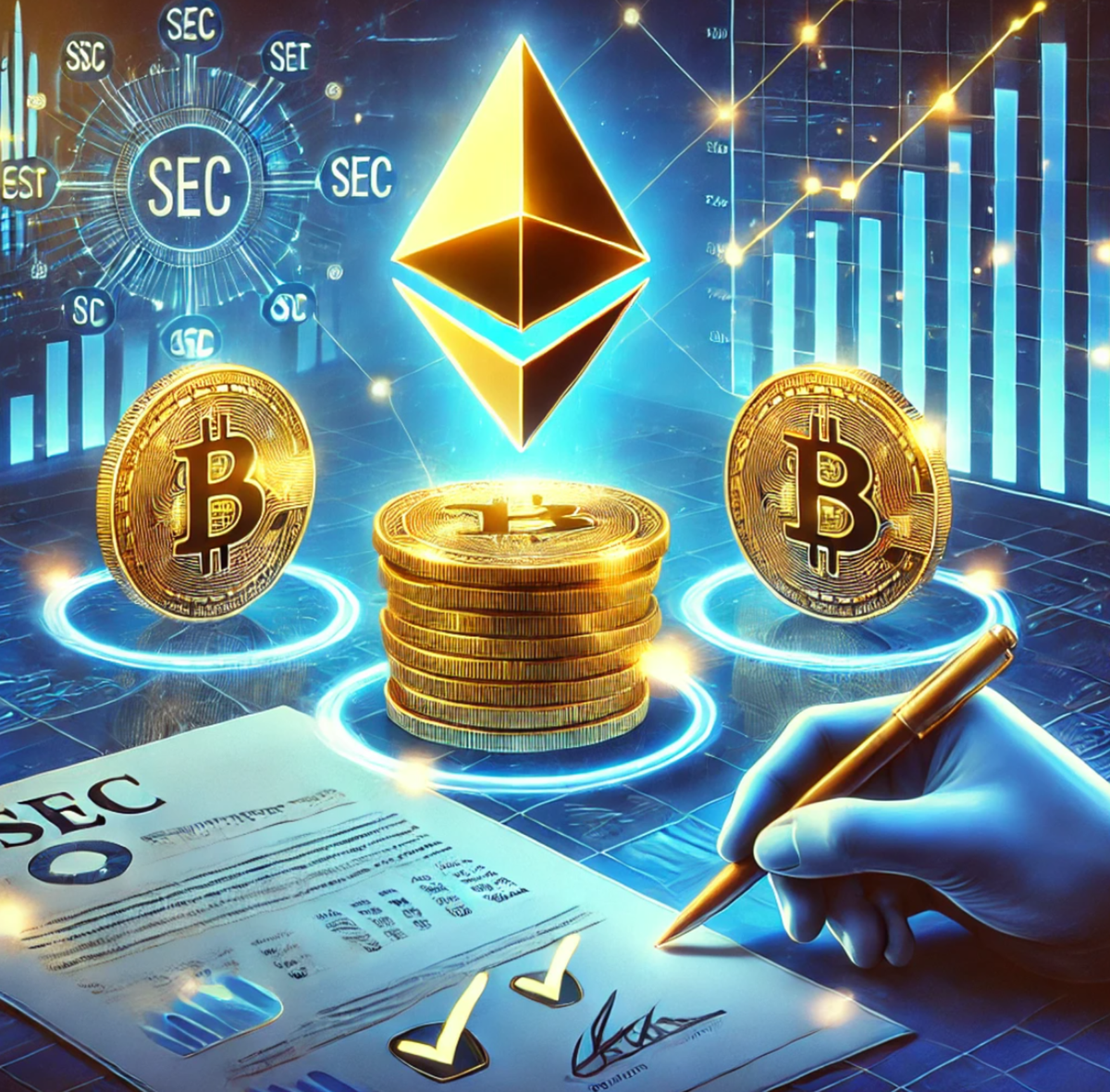 SEC Acknowledges Staking Requests from Ethereum ETF Issuers